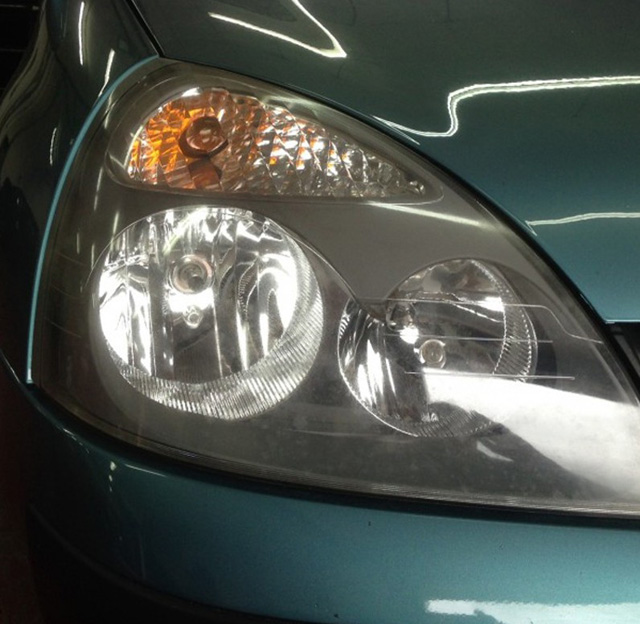 Headlight Restoration - After