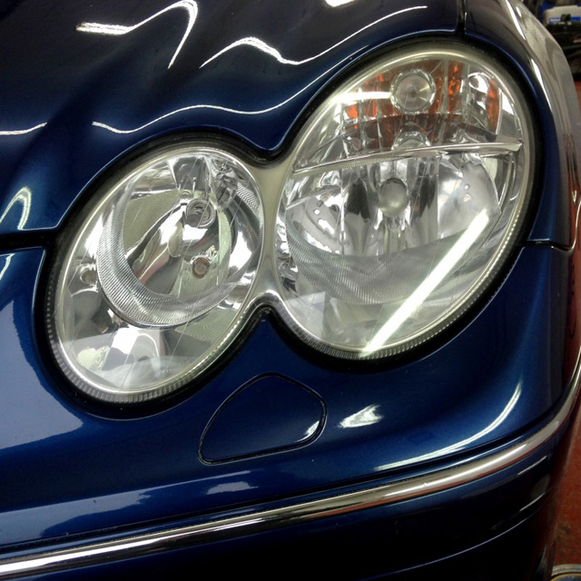 Mercedes Headlight After