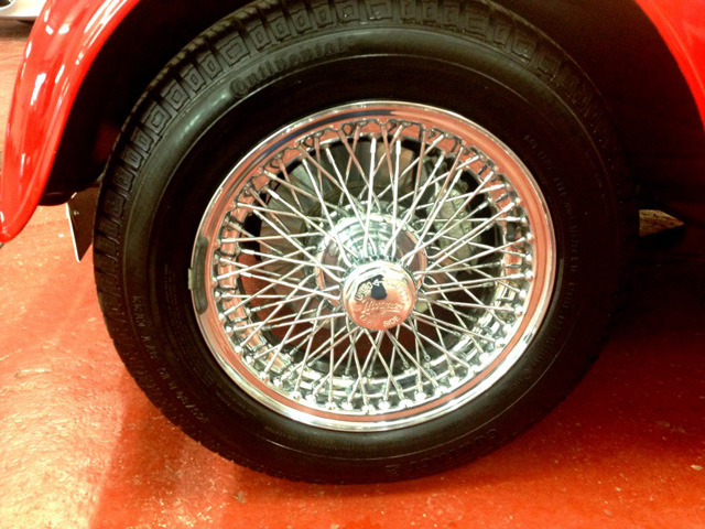 Wire Wheels Detail