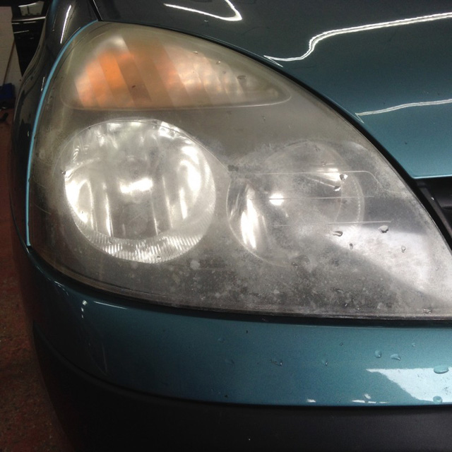 Headlight Restoration - Before